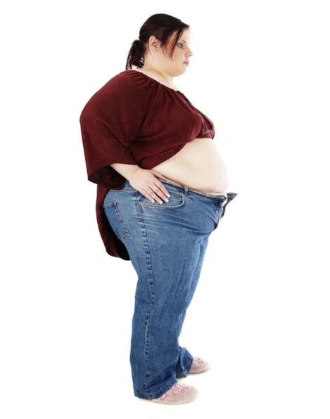 Debela djevojka želi brzo smršaviti